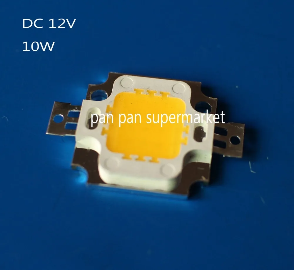 DC12V мощностью 10 Вт, 20 Вт, 30 Вт, 50 Вт, холодный белый/теплый белый высокого Мощность светодиодный чип белый лампа