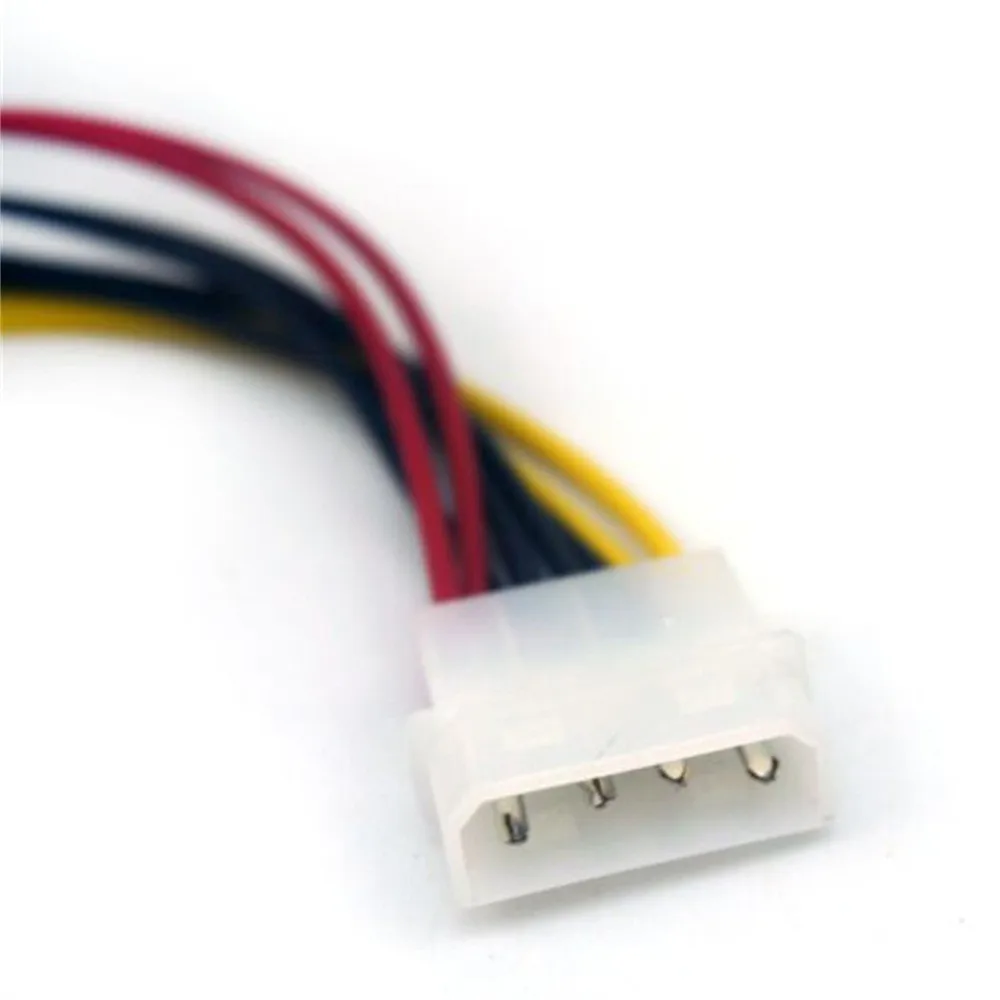 18 см 2 сторонний 4 контактный блок питания сплиттер кабель LP4 Molex 1 ПК IDE