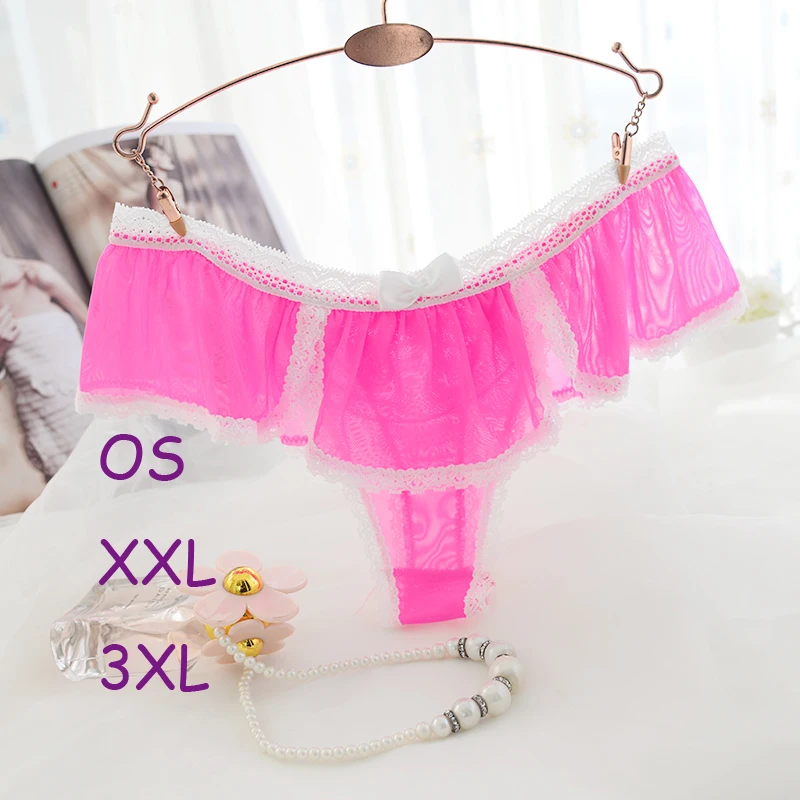 Prissy Sissy Fairy Pearls Bow Panties