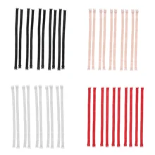 5 пар эластичные регулируемые лямки для бюстгалтера Замена 15 мм ширина съемные ремни DIY аксессуары mujer для женщин бюстгальтер