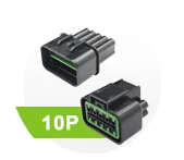 

5 Set KUM 10 Pin Female And Male Automotive Waterproof Plastic Electronic Housing Connector