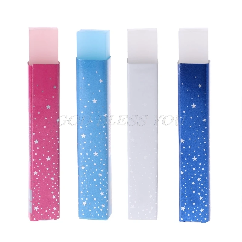 

1PC Stripe Office Colourful Rubber Erasers Stationery Gift For Kids Student New