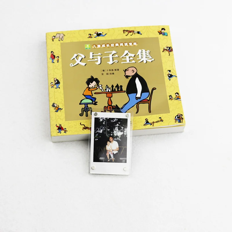 Прямая поставка магнитная фоторамка для Fujifilm Instax Mini 9 8 3 дюймов 35 мм акриловая