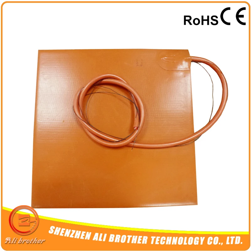 800x800MM Silicone heating pad heater 220Vin Electric Heating Pads