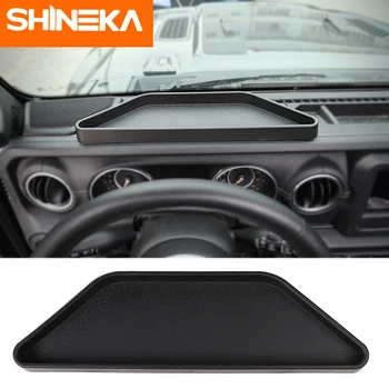 

SHINEKA Stowing Tidying For Jeep Wrangler JL 2018+ ABS Car Control Dashboard Storage Box For For Jeep Wrangler JL Car Styling