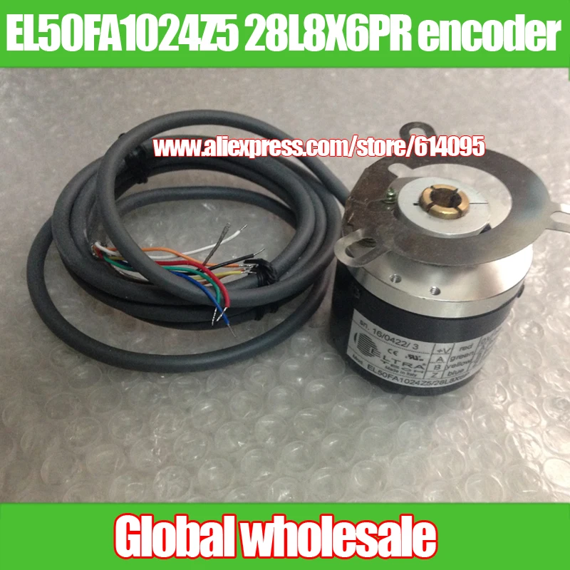 

1pcs EL50FA1024Z5 / 28L8X6PR rotary encoder for ELTRA