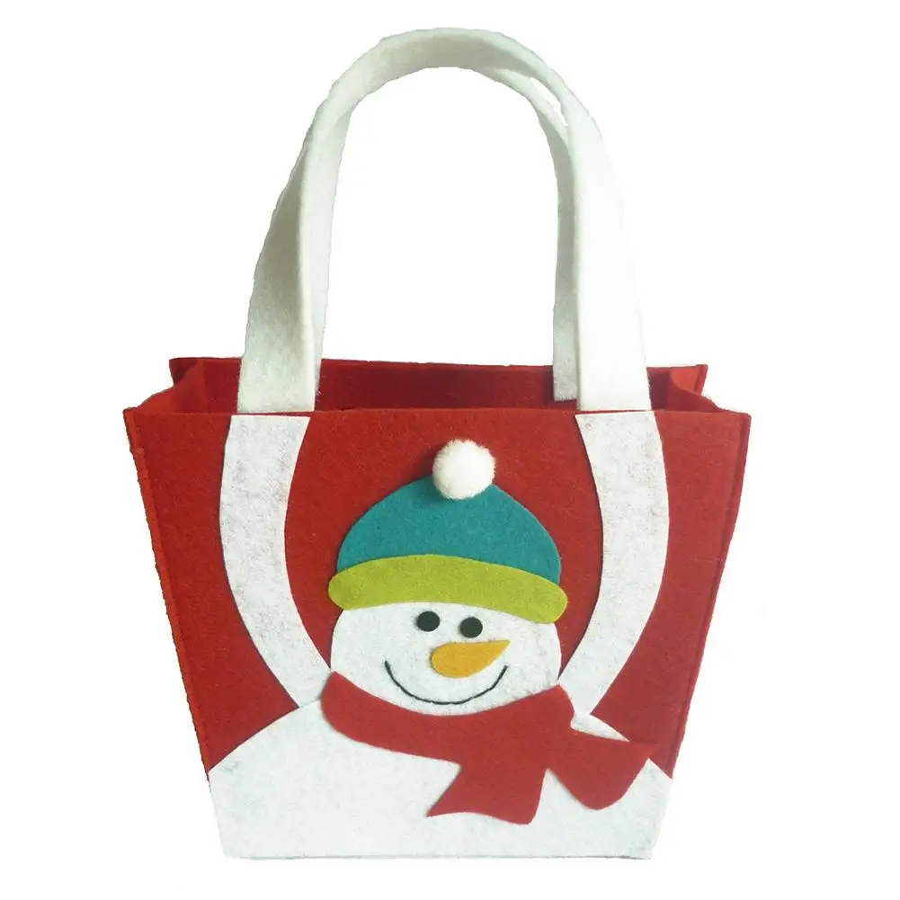 Vintage Clutch Christmas Santa Claus Snowman Christmas Gift Handbag Candy Bag Sac A Main Femme De Marque - Color: 2