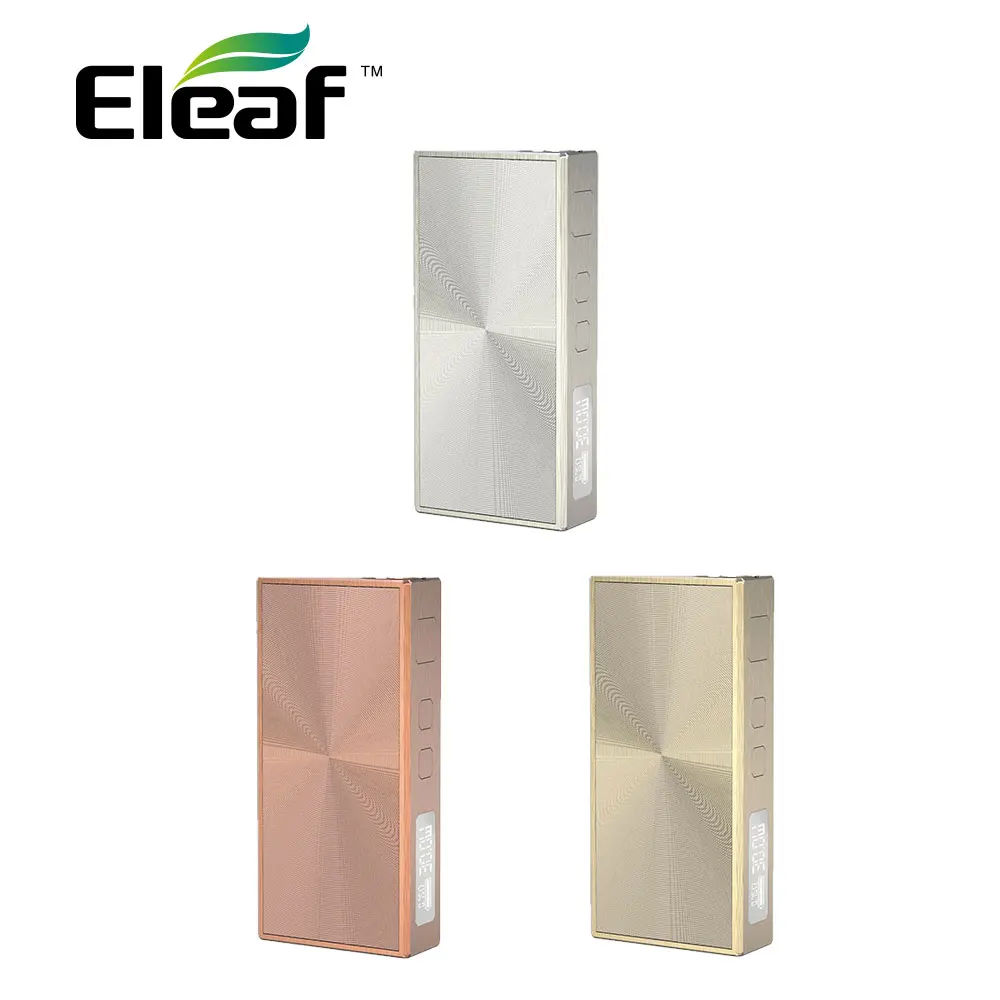 

Original 1500mAh Eleaf BASAL VV Box MOD Supports 2A Quick and Efficient Recharging W/ Battery Electronic Cigarette Eleaf Box Mod
