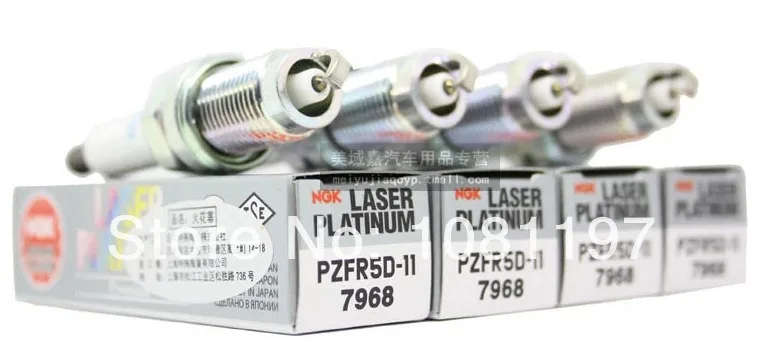 Free-shipping-Genuine-NGK-laser-double-p