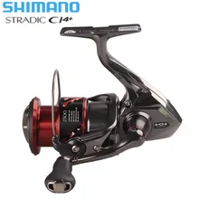 Original SHIMANO STRADIC CI4+ 1000HG 2500HG C3000HG Spinning Fishing Reel 6.0:1 HAGANE Gear X-Ship Saltwater Carp Fishing Reel
