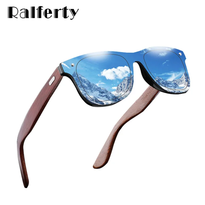 

Ralferty Square Wood Sunglasses Men Women 2018 Bamboo Mirror Sun Glasses UV400 Sport Eyewear Accessories Dropshipping Oculo 1583