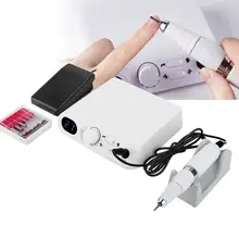 Для маникюра Мини Портативная электрическая дрель для ногтей полировщик для ногтей инструмент для маникюра электрические маникюрные сверла& Acc