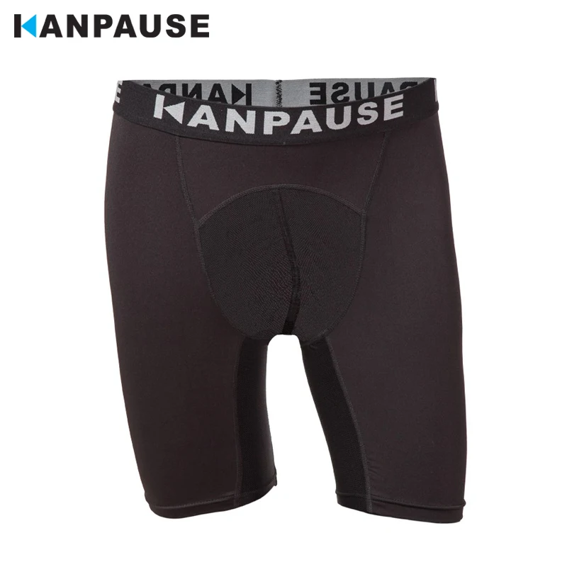 

New Arrival KANPAUSE Men's Compression Tights Shorts Running Trainning & Exercise Shorts Sportswear