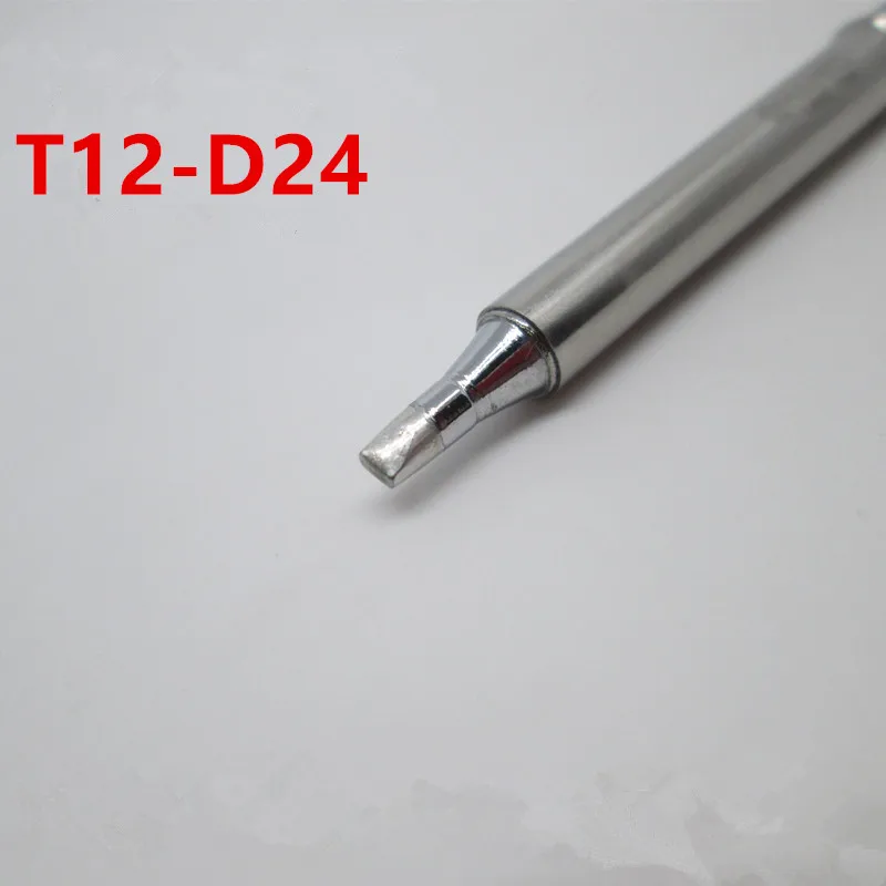 New T12 Replace Soldering Solder Iron Tip For Hakko Shape-2.4D  PCB Repair 