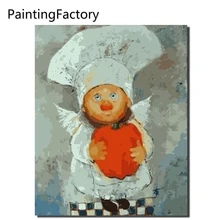 Ангел Бескаркасный конструктор «сделай сам» цифровая картина маслом цифры акриловая краска абстрактная Современная Настенная живопись Холст Краска ing для домашнего декора