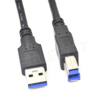 

USB3.0 Type A Male AM to B Male BM High Speed Data Cable For Printer Scanner HDD Box