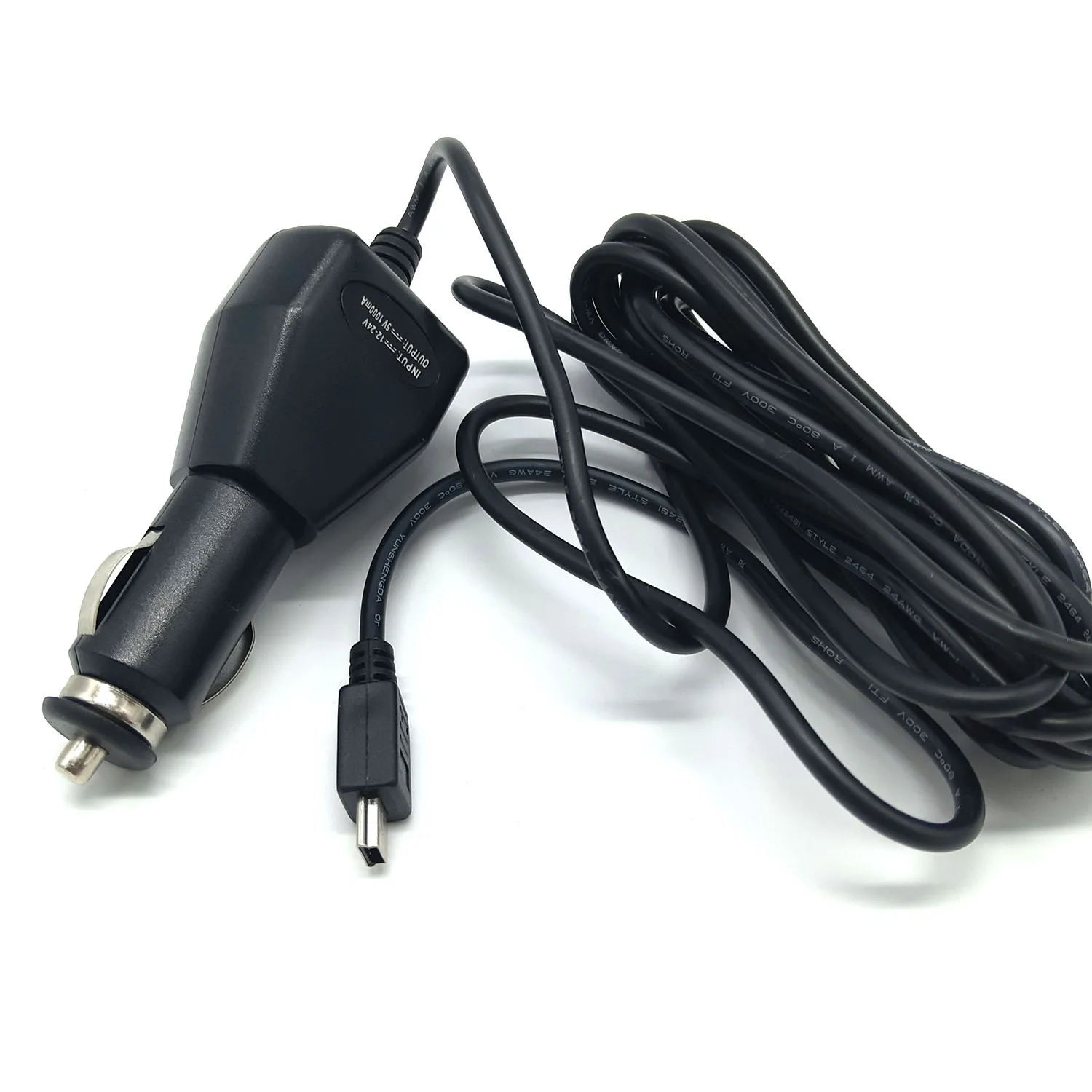 9 футов автомобильное зарядное устройство длинный шнур для Garmin Nuvi 30LM 40LM 50LM 1260T