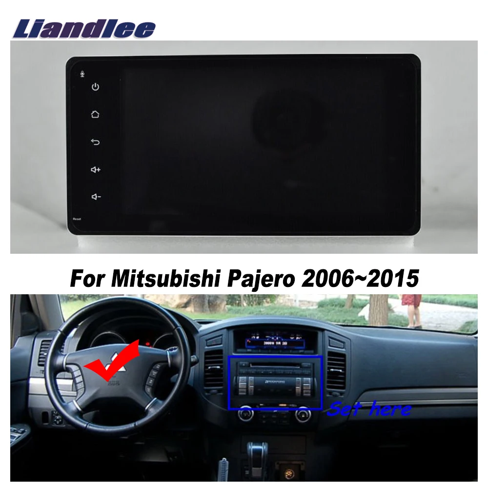 Liandlee для Mitsubishi Pajero 2006~ автомобильный Android радио CD DVD плеер gps NAVI карты HD Touch стерео Media ТВ Мультимедиа