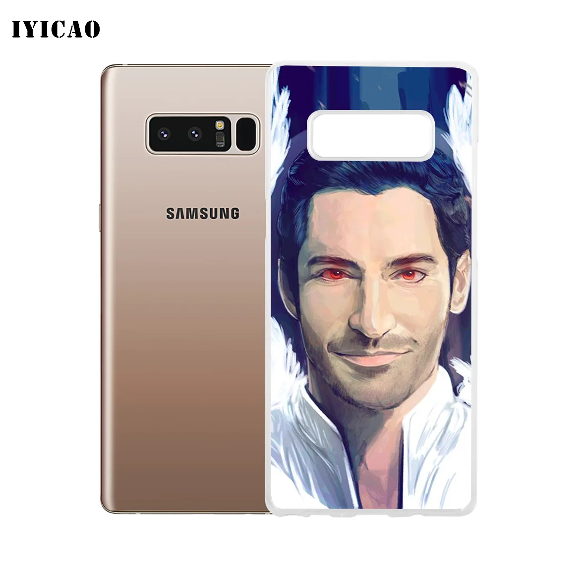 Чехол для телефона IYICAO Lucifer Tom ellissa мягкий силиконовый чехол Samsung A5 A6 Plus A7 A8 A9 J3 J5 J7