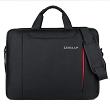 ZEUSLAP сумка на плечо для ноутбука 11 12 13,3 14,1 15,4 15,6 Водонепроницаемая нейлоновая эргономичная сумка-мессенджер для Dell 14 15,6 сумка для ноутбука