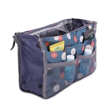 New 16 Colors Make up organizer bag Women Men Casual travel bag multi functional Cosmetic Bags storage bag in bag Makeup Handbag