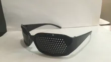 Hot Black Unisex Vision Care Pin hole Eyeglasses pinhole Glasses Eye Exercise Eyesight Improve Plastic Natural Healing Free Ship Hot Black Unisex Vision Care Pin hole Eyeglasses pinhole Glasses Eye Exercise Eyesight Improve Plastic Natural Healing Free Ship