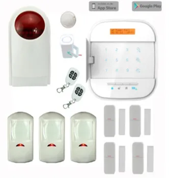 

Touch Screen Dual Network GSM/SMS/WIFI/IPC Burglar Alarm System