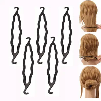 

Hot Sale 2 pcs Hair Twist Styling Clip Stick Bun Maker Braid Tool Hair Accessories