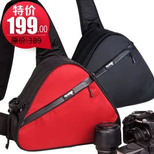 

Professional 3101 fashion cross-body bags slr chest pack camera bag triangle bag one shoulder