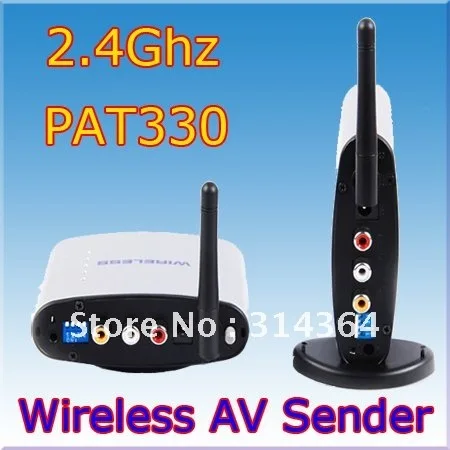 Free Shipping , 2.4G 2.4GHz PAT-330 150M Wireless AV Sender TV Audio Video Transmitter Receiver TV1 Free Shipping , 2.4G 2.4GHz PAT-330 150M Wireless AV Sender TV Audio Video Transmitter Receiver TV1