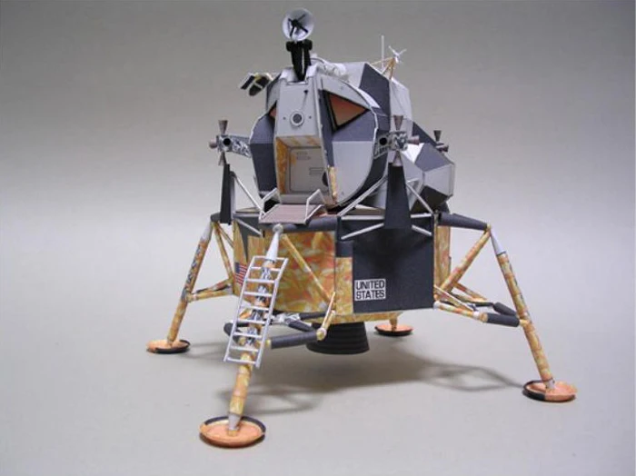 Papercraft Apollo No11 DIY Ручная работа бумажная модель повседневная игрушка-головоломка |