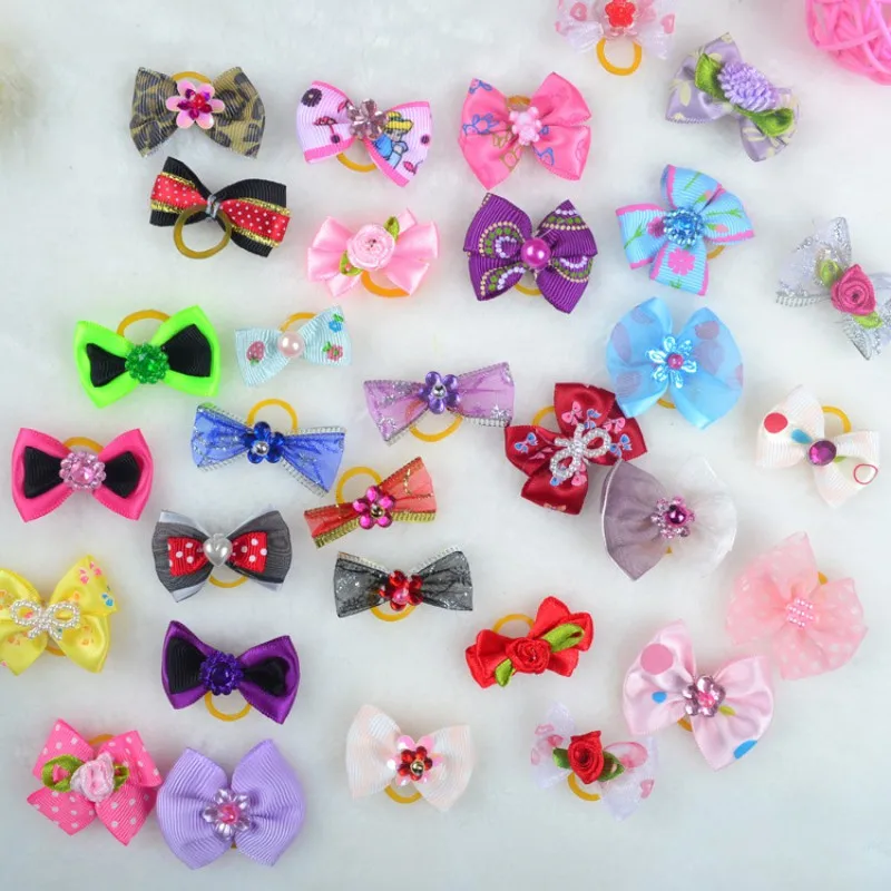20 Pcs 50 Pcs 100 Pcs Handmade font b Pet b font Grooming Accessories Products Dog