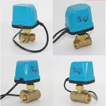 1 шт. DN15 DN20 DN25 3-ходовый исполнительный механизм клапана с моторным шариком моторизованный клапан с электрическим приводом термопривод коллектор радиатора отопления vavle