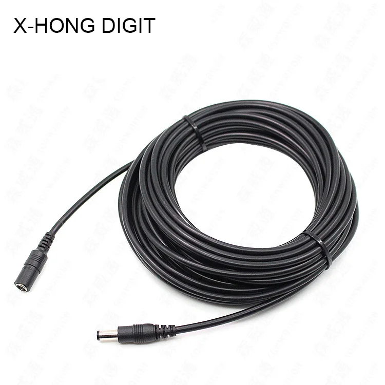 

Pure Copper 3M DC Extension Cord 5.5x2.1mm Camera Cord 12V Extending Power Supply Cable for IP Security Camera Power Line
