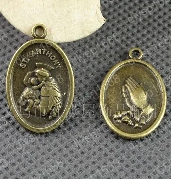 

60 шт./лот бусины из цинкового сплава с античным бронзовым покрытием 26*16 мм голова скульптурные Подвески подходят для изготовления ювелирных изделий своими руками JHA2242