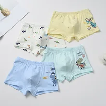 Новое поступление, Высокое качество для маленьких мальчиков шорты-боксеры трусики для детей детское нижнее белье 1-12years 5 шт./лот студентов