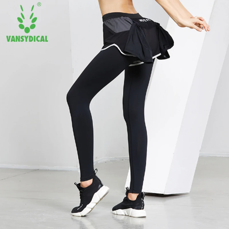 Download Vansydical Women Yoga Leggings Running Leggings Back ...