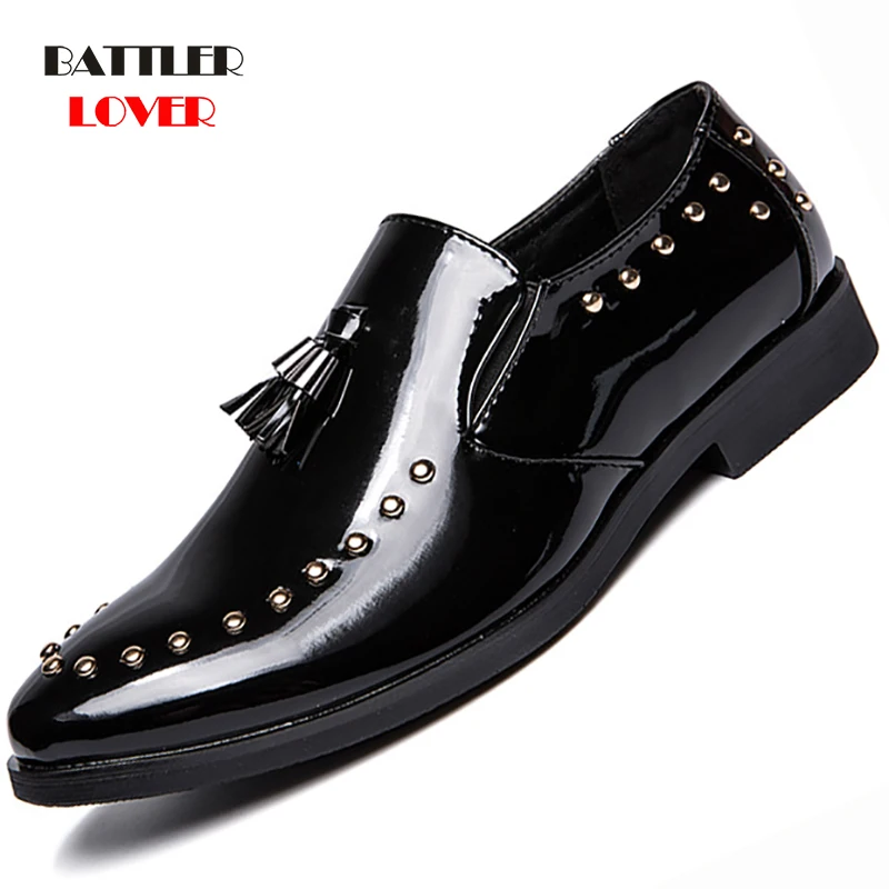High Quality Brand Men's Formal Shoes Men Oxford Leather Dress Shoes