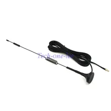 10 шт./лот 4G Антенна 7-8 дБ LTE Антенна 698-960 МГц с магнитным основанием TS9 штекер RG174 1 м