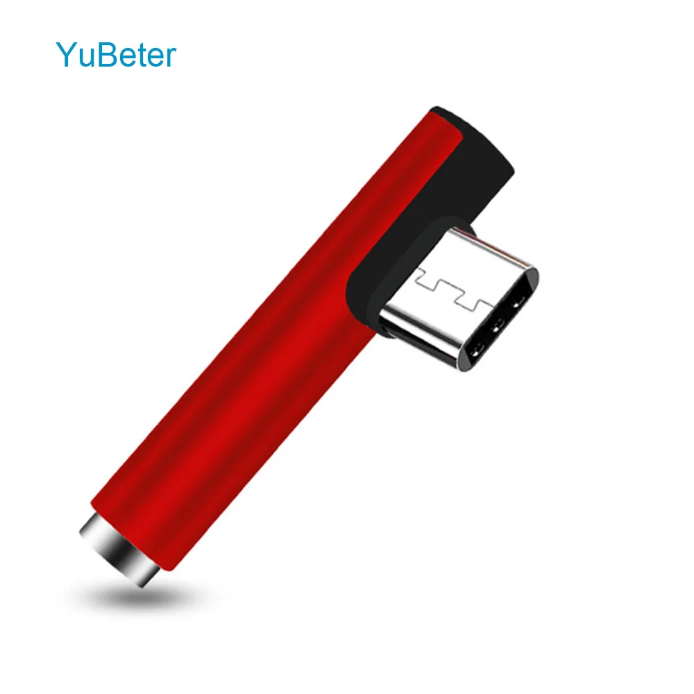 

YuBeter USB C Type C to 3.5mm AUX Audio Jack Mini Portable Earphone Adapter for Xiaomi 6/8/9 for LeTV 2 Pro max 2 for Nut pro