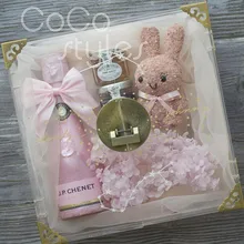 Cocostyles изготовленная на заказ пустая ясная акриловая Подарочная коробка для супер роскошного Королевского стиля свадьбы