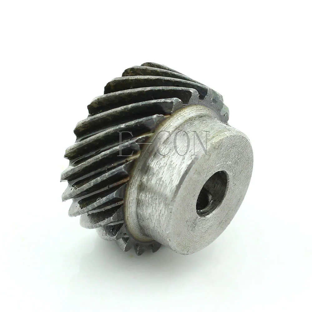 1M-20T Module Metal Spiral Bevel Wheel Motor Gear 90° Gearing 20 Tooth Bore 8mm
