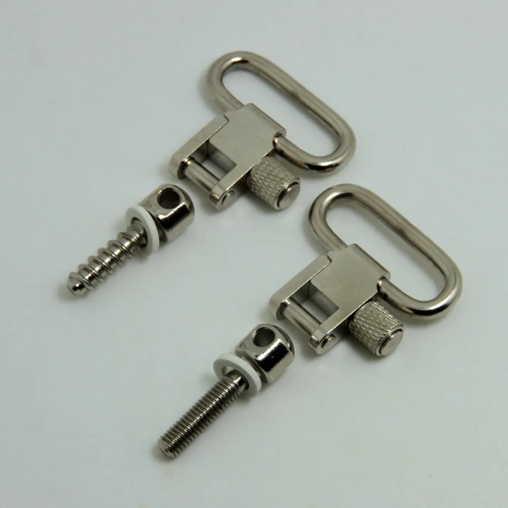 New 1" Quick Detach Gun Sling Swivels 1set Mounting Swivels Mount