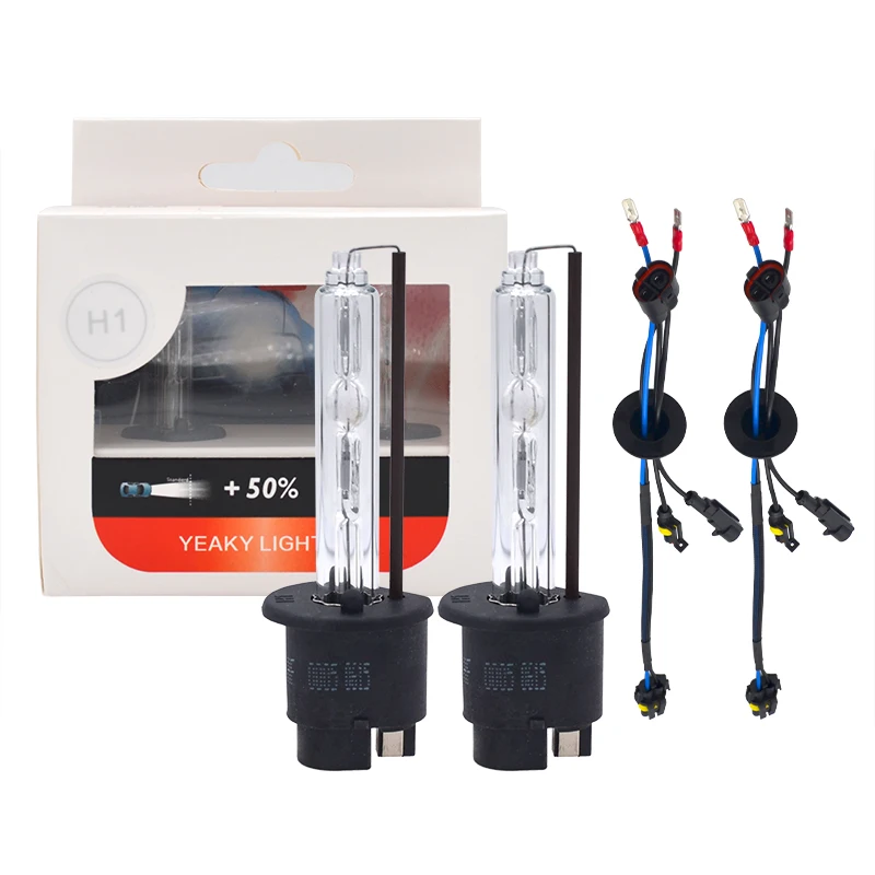 HCDLT 35W Yeaky Xenon H1 H3 H11 9005 9006 H7 HID Headlight Kit 4500K 5500K 6500K HID Bulb 35W DLT F3 Fast Bright Slim Ballast (1)