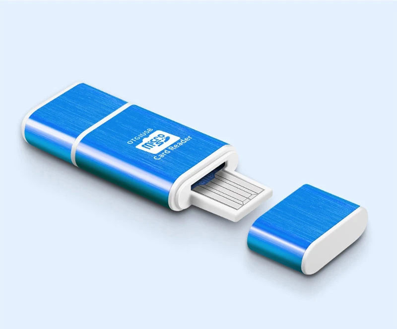 Kuman 2,0 OTG кард-ридер USB MicroUSB интерфейс с Micro SD TF слот для карты Y207 флэш-карта памяти ридер для мобильного телефона ПК