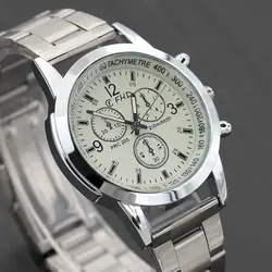 Мужские брендовые Роскошные Цифровые Спортивные кварцевые наручные часы из нержавеющей стали аналоговые деловые часы браслет