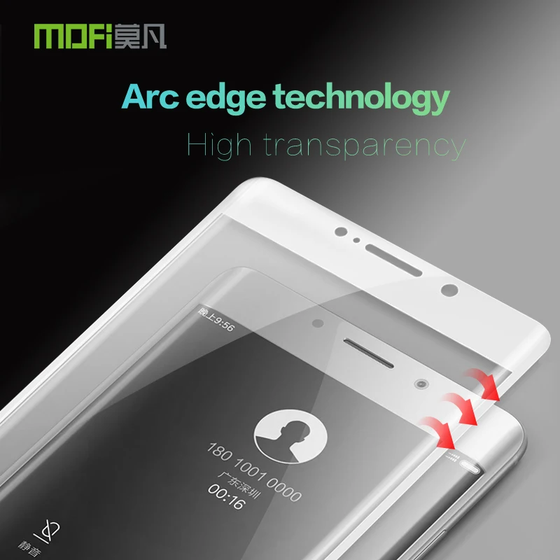 СПС xiaomi mi note 2 стекло для xiaomi note 2 закаленное стекло 3D изогнутое стекло MOFi 3D стекло полное покрытие note2 протектор экрана