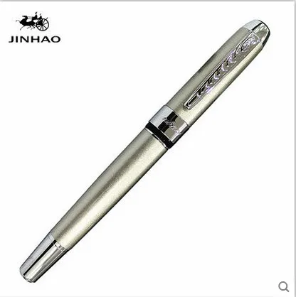 Jinhao 250, Высококачественная цветная Роскошная металлическая авторучка, школьные офисные канцелярские принадлежности, каллиграфия, 0,5 мм, перьевые чернильные ручки, подарок - Цвет: D