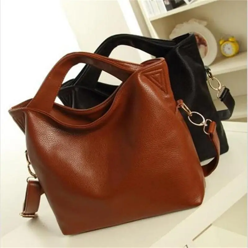 With Good Gifts!2017 Russia Women's Leather Bag Big Shoulder Bags Women Messenger Bags Handbags Women Famous Brand Female Bag