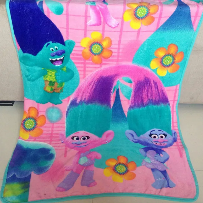 trolls poppy blanket